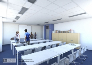 ONG - Klassenzimmer - blau