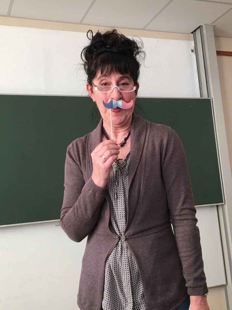Frau Seemann Moustache