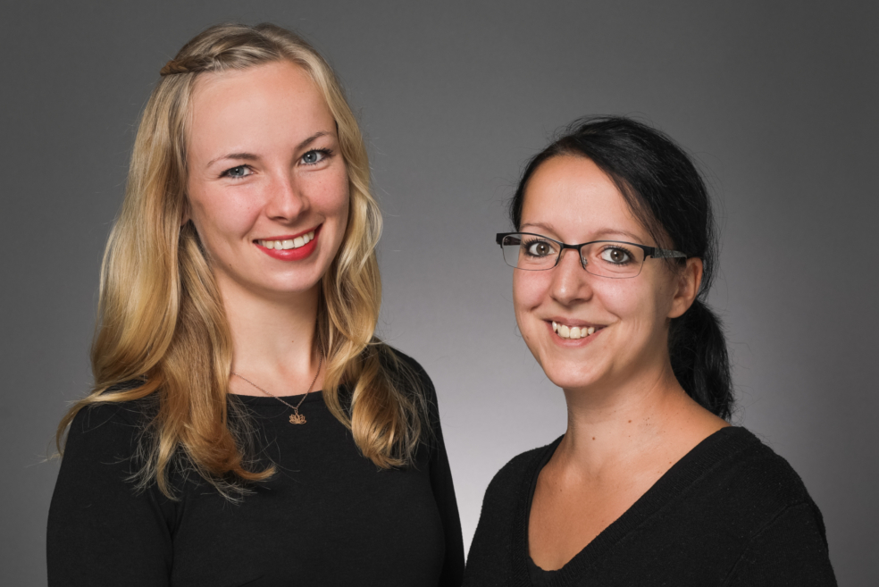 Maria Hauschke und Linda Scharbert