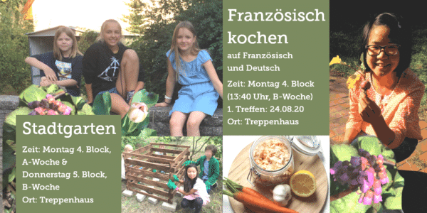 Stadtgarten, Französisch Kochen