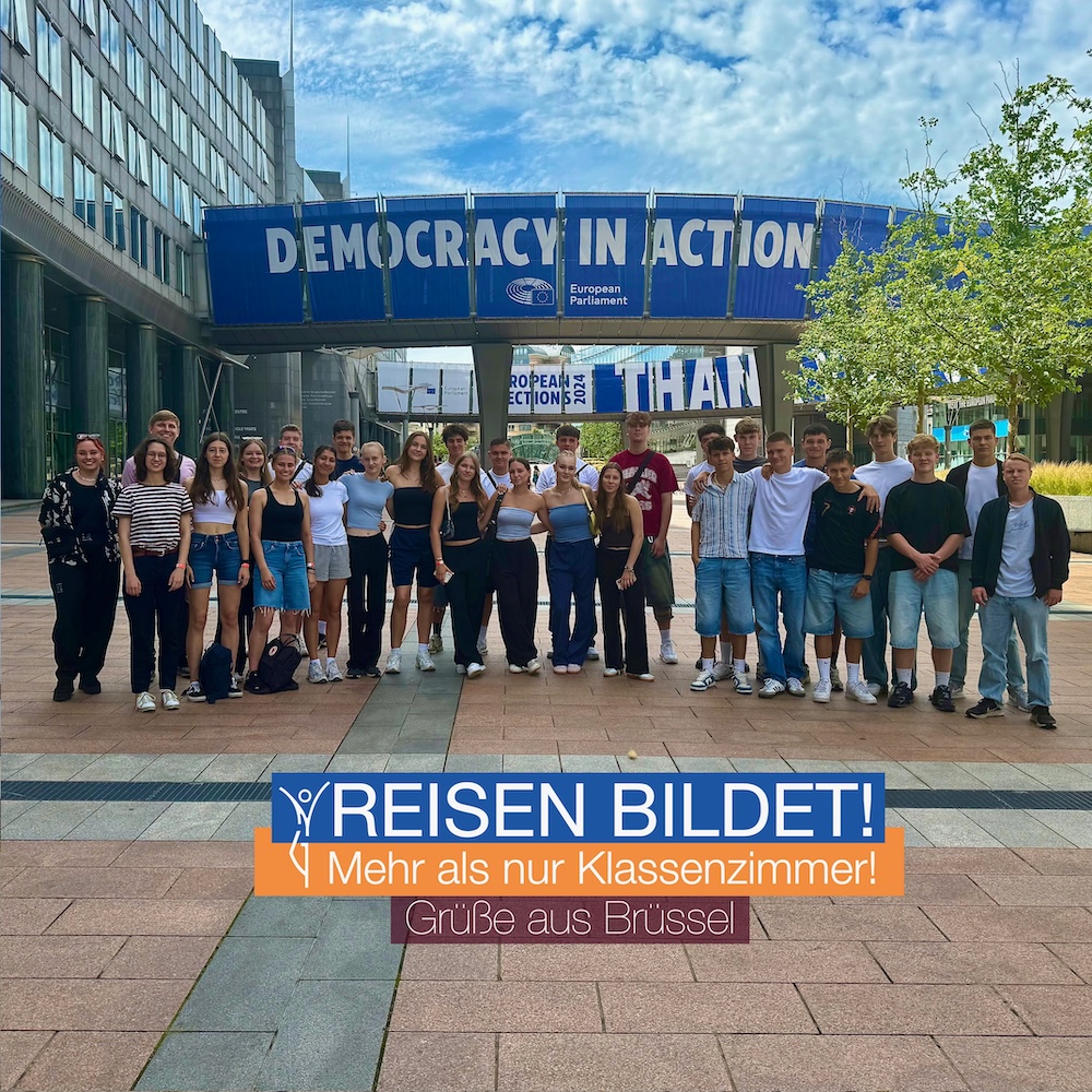 Reisen bildet - Grüße aus Brüssel