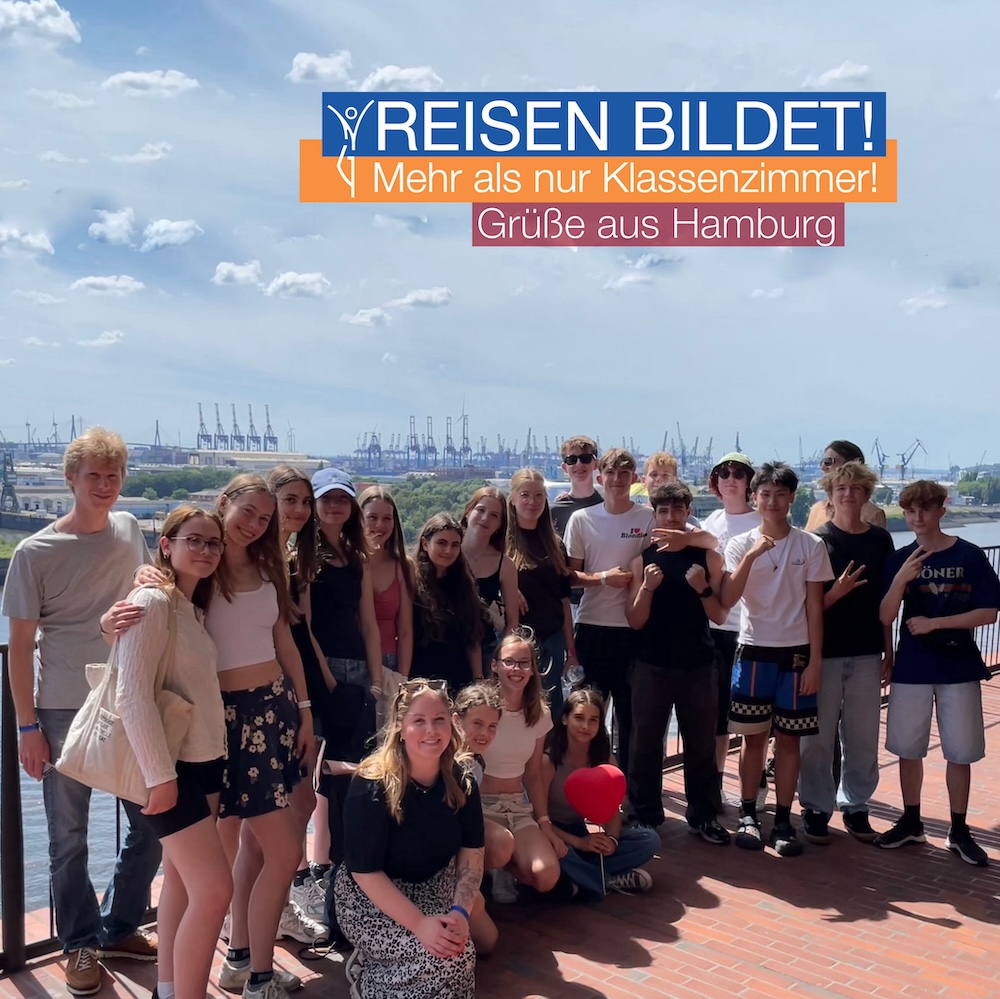 Reisen bildet - Grüße aus Hamburg
